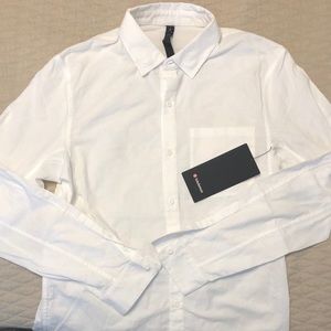 Lululemon Men’s White Button-up